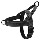 Tactical Dog Harness 1000D Nylon Adjustable Anti-Pull with Handle Reflective Vest for Large Dogs Outdoor Training