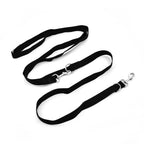 2.5M Outdoor Dog Leashes Dog Chain Control Dog Lead Leash Adjustable Training Double Ended Police Style Safety Pet Dogs Walking