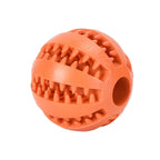 Pet Dog Toys Toy Funny Interactive Elasticity Soft Ball Dog Chew Toy For Dog Tooth Clean Ball Food Extra-tough Rubber Ball Dogs