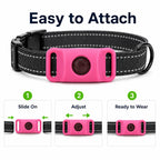 Dog Flea and Tick Collar Kit, Waterproof Adjustable Pet Protection Collar with Flea Pendant, Natural Outdoor Repellent for Small