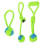Pet Dog Toys for Large Small Dogs Toy Interactive Cotton Rope Mini Dog Toys Ball for Dogs Accessories Toothbrush Chew Puppy Toy