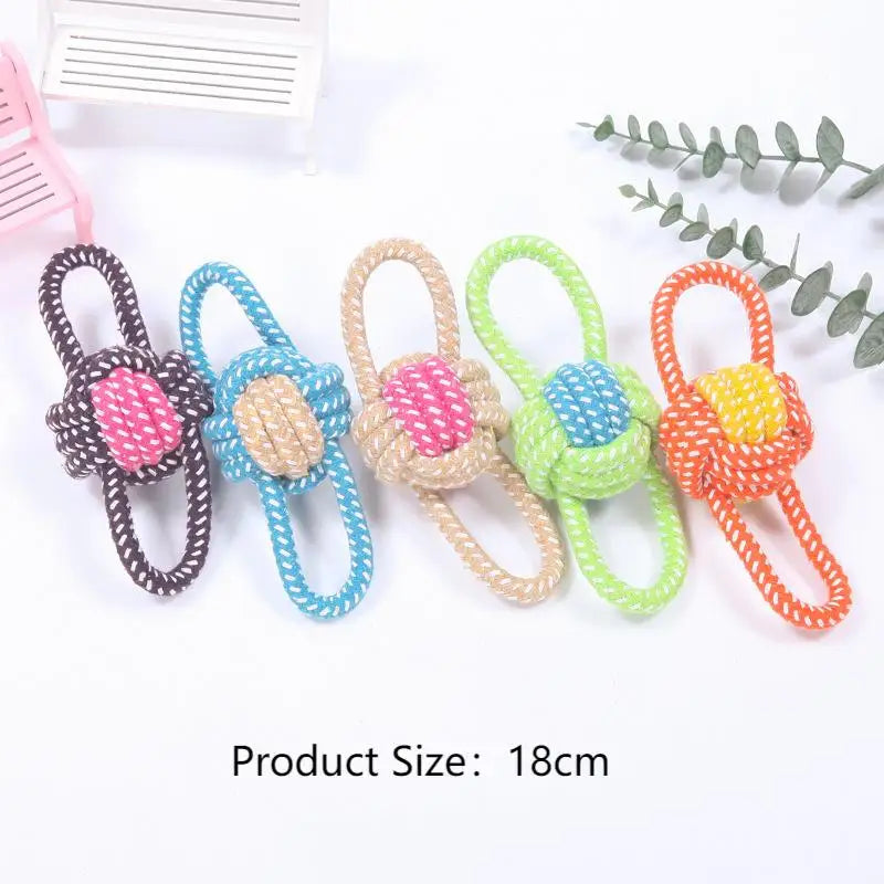 Pet Dog Toys for Large Small Dogs Toy Interactive Cotton Rope Mini Dog Toys Ball for Dogs Accessories Toothbrush Chew Puppy Toy