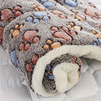 Pet Mat - Thick Cushioned Dog & Cat Bed, All-Season Soft Sleeping Pad, Non-Slip Machine Washable, Ideal for Small to Medium Dogs