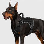 Heavy Duty Tactical Dog Harness Adjustable Reflective No Pull Vest With Reinforced Handle Outdoor Walking For Medium Large Dogs