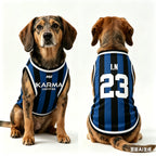 1pc SKZ Karma Dog Jersey Breathable Pet Tank Top Summer Sporty Apparel for Dogs Puppy Vest for Walking Outdoor Cute Pet Clothes