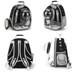 Portable Cat Pet Carrier Backpack Transparent Capsule Bubble Pet Backpack Small Animal Puppy Kitty Breathable Carrier for Travel