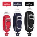 New Tactical Dog Collar Adjustable Military Training Nylon Dog Collar with Control Handle and Heavy Metal Buckle for Large Dogs