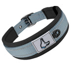 Padded Dog Collars for Small Medium Large Dogs Soft Reflective Wide Pet Collars Adjustable Heavy Duty Nylon Neoprene Dog Collar