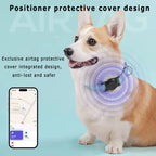 Dog Collar with Airtag Holder Ultra-Durable Comfortable Padded Heavy Duty Dog Collars for Small Medium Large Dogs