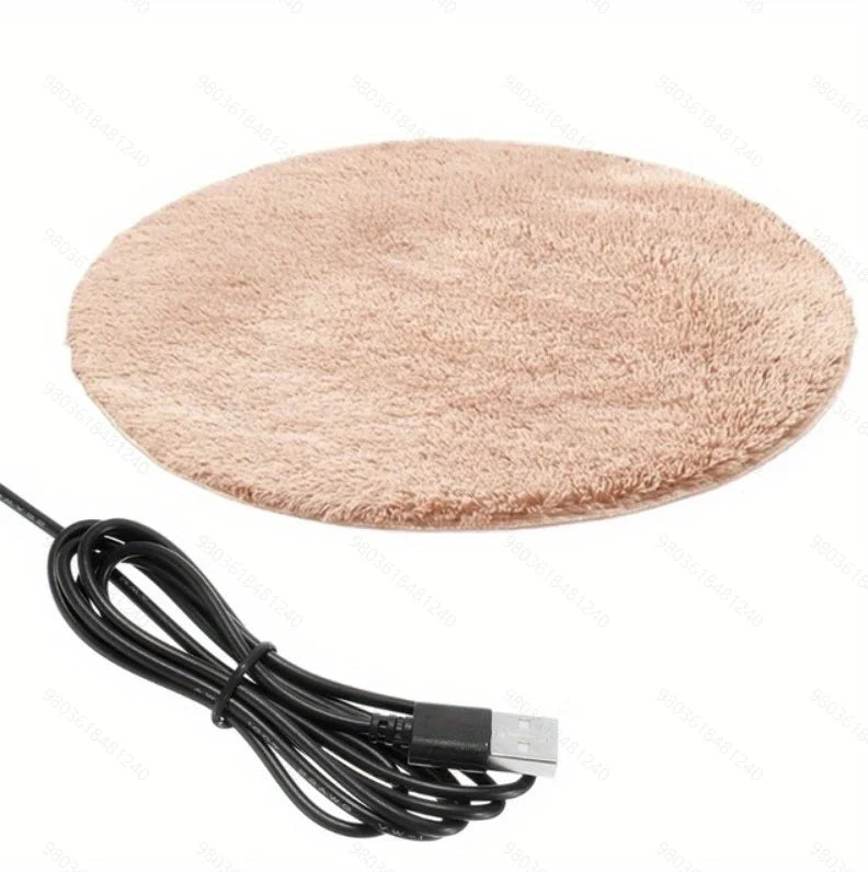 1pc 40cm Pet Electric Blanket Heating Pad Dog Cat Bed Mat Pet Dog Sofa Cushions Pet Space Beds Heater Home Pet Heating Products