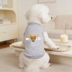 1pc  Fashion Printed Pet T-shirt, Made of Polyester Fiber Material, Suitable for Indoor and Outdoor Leisure, Entertainment