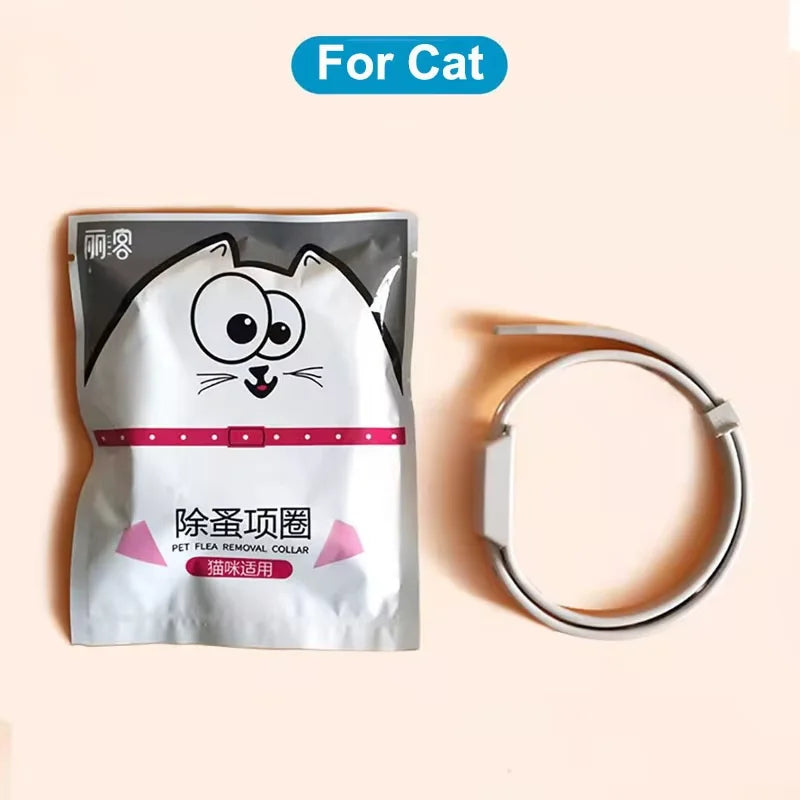 Anti-flea collar For dogs and cats Adjustable antiparasitic collar and tick Dog leash cat collar pet dog accessories