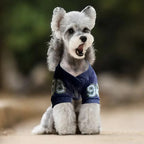 Mesh Breathable Dog Clothes Schnauzer Teddy Sport Large Dog Jersey Basketball Clothing Puppy T-Shirts Summer Pet Cat Shirts