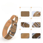 New Reflective Outdoor Pet Dog Tactical Collar for Large Dogs Collar Training Dog Accessories