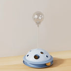 Pet Cat Toys Slow Feeder Food Leaking Ball Turntable 360° Rotation Smooth Round Fun Gameplay Relieves Boredom For Cats