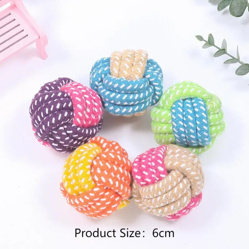Pet Dog Toys for Large Small Dogs Toy Interactive Cotton Rope Mini Dog Toys Ball for Dogs Accessories Toothbrush Chew Puppy Toy