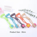 Pet Dog Toys for Large Small Dogs Toy Interactive Cotton Rope Mini Dog Toys Ball for Dogs Accessories Toothbrush Chew Puppy Toy
