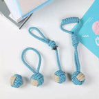 Pet Dog Toys for Large Small Dogs Toy Interactive Cotton Rope Mini Dog Toys Ball for Dogs Accessories Toothbrush Chew Puppy Toy