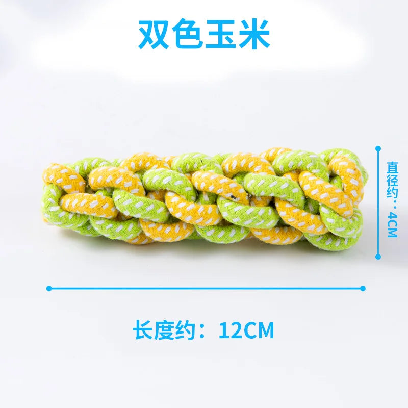 Pet Dog Toys for Large Small Dogs Toy Interactive Cotton Rope Mini Dog Toys Ball for Dogs Accessories Toothbrush Chew Puppy Toy
