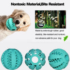 Pet Dog Toys Toy Funny Interactive Elasticity Soft Ball Dog Chew Toy For Dog Tooth Clean Ball Food Extra-tough Rubber Ball Dogs