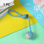 Pet Dog Toys for Large Small Dogs Toy Interactive Cotton Rope Mini Dog Toys Ball for Dogs Accessories Toothbrush Chew Puppy Toy