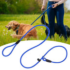 Dog Training Leash P Leash, Durable Nylon Material Heavy Duty, Anti-Pull Comfortable Sturdy Pet Traction Rope Pet Supply