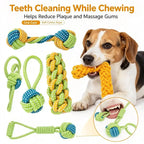 Pet Dog Toys for Large Small Dogs Toy Interactive Cotton Rope Mini Dog Toys Ball for Dogs Accessories Toothbrush Chew Puppy Toy