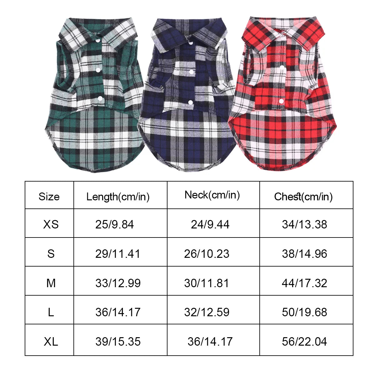 Summer Thin Plaid Dog Shirt Breathable Polyester Pet Shirt Puppy Clothes For Small Dogs Cats Bichon Teddy Pomeranian Chihuahua